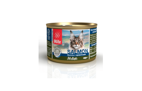 Для кошек Blitz Holistic Salmon & Shrimps Adult  4.8 кг.